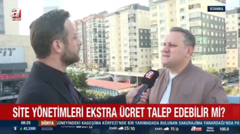 Site Aidatlarına Düzenleme Geliyor | TEYFED Başkanı Yahya Sağır A Haber’de